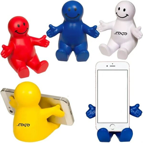 Smiley Face Stress Reliever Phone Holder