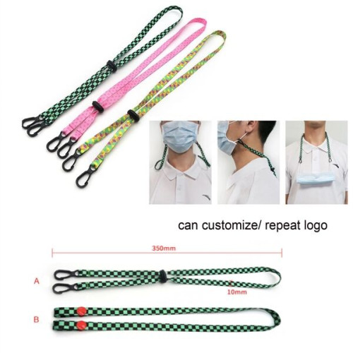 Customized Flat Mask Lanyards