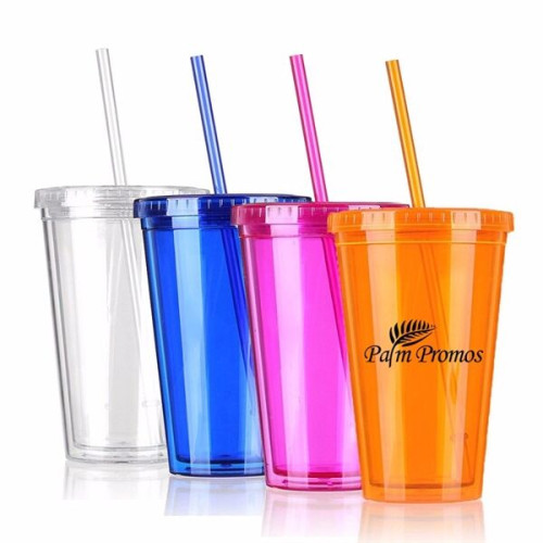 15oz Clear Double Wall Carnival Cup