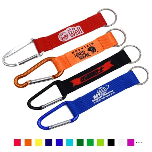 Carabiner with Strap