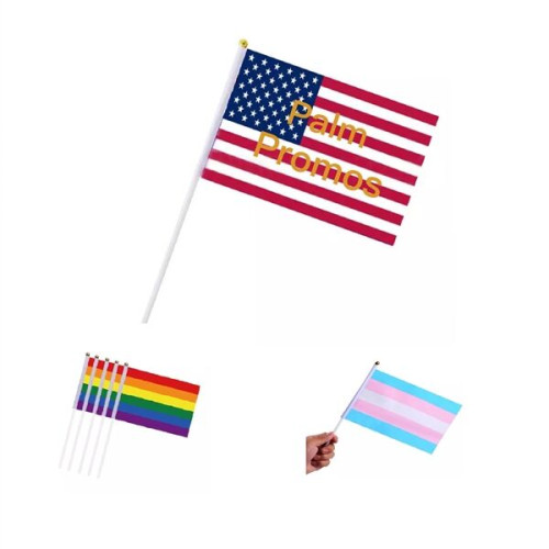 Guide Or Booth Or Parade Small Flags