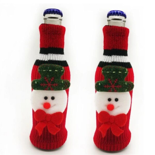 Bottle Sweaters Christmas Bottle-Sleeve
