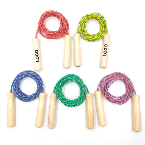 Wooden Handle Skipping Rope