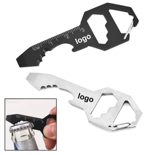 Key shaped multifunctional tool