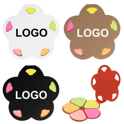 Flower Shaped Sticky Notes