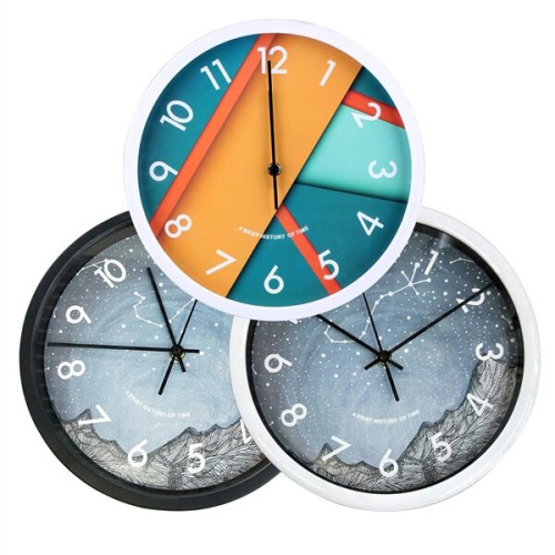 Full Color Custom 12" Wall Clock