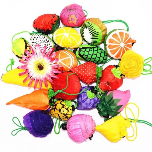 Folding Grocery Tote Bag