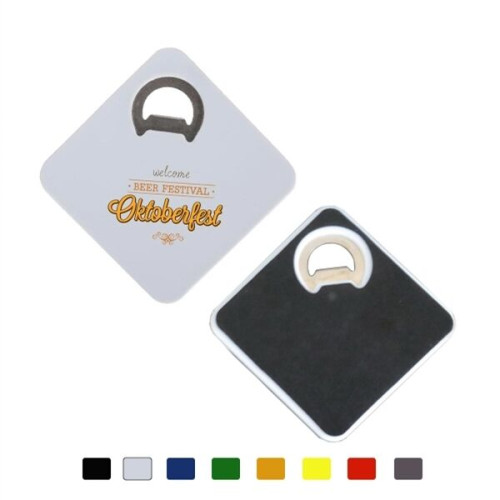 Magnetic Coaster With Bottle Opener