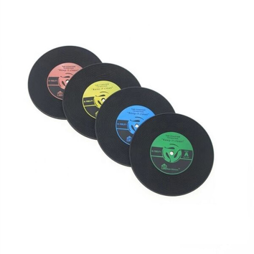 Vinyl Record Coaster