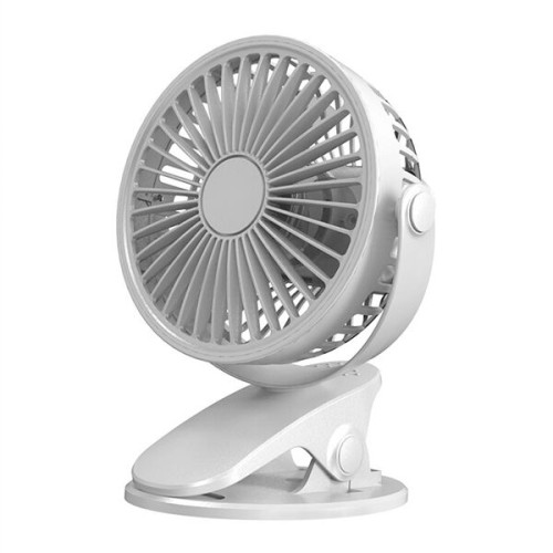 Rechargeable Desktop Fan With Clip