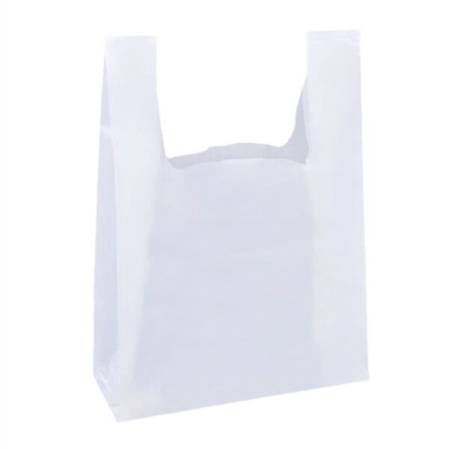 Plastic Clear T-Shirt Shopping Bag