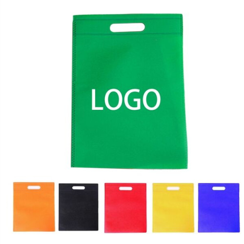 Non-Woven Reusable Tote Bag With Die Cut Handles