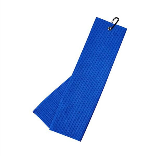 Microfiber Fabric Golf Towel With Carabiner Clip
