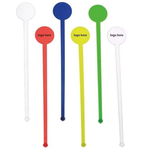 7 Inch Round Head Plastic Coffee Stirrers