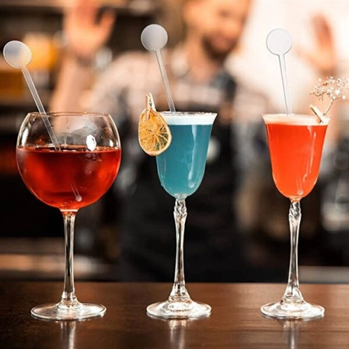 7 Inch Round Head Plastic Coffee Stirrers