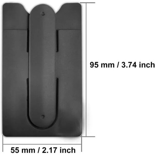 Silicone Phone Wallet With Stand