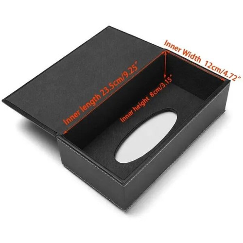 Leather Tissue Box Holder