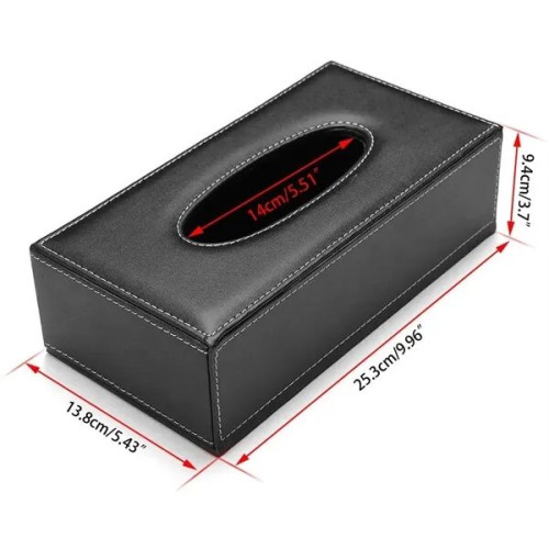 Leather Tissue Box Holder