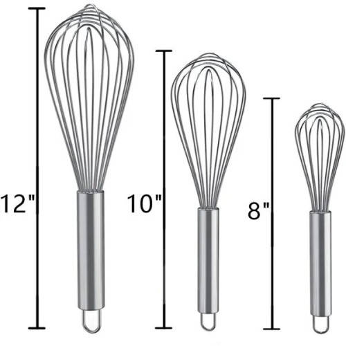 Stainless Steel Egg Whisk Medium