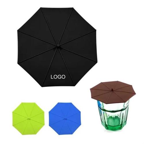 Silicone Umbrella Mug Cup Lid Covers