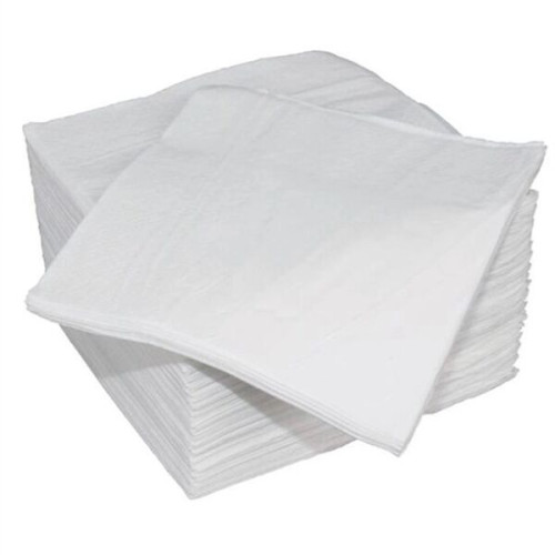 2 layer White Beverage Napkins