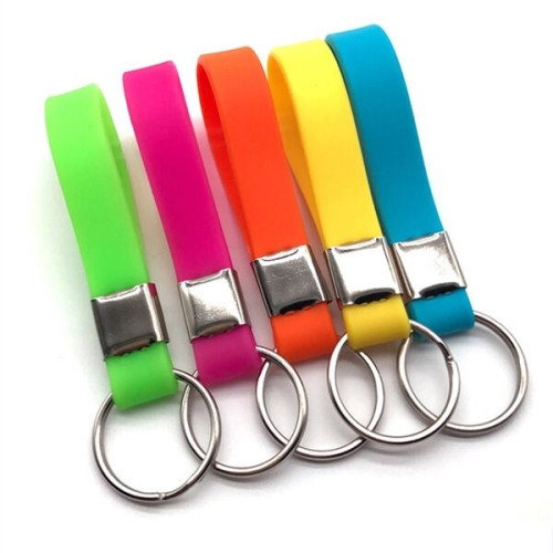 Silicone Bracelet Keychain