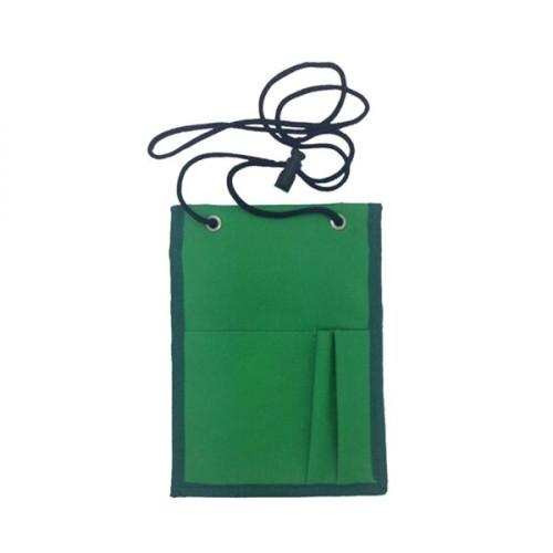 Zipper Neck Wallet with Lanyard