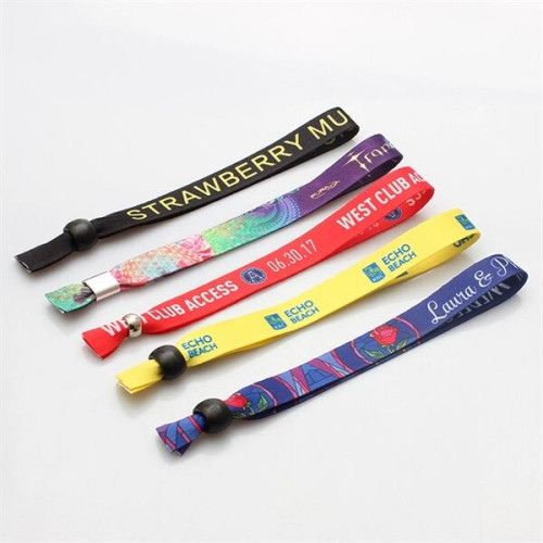 Fabric Cloth Sublimated Wristband