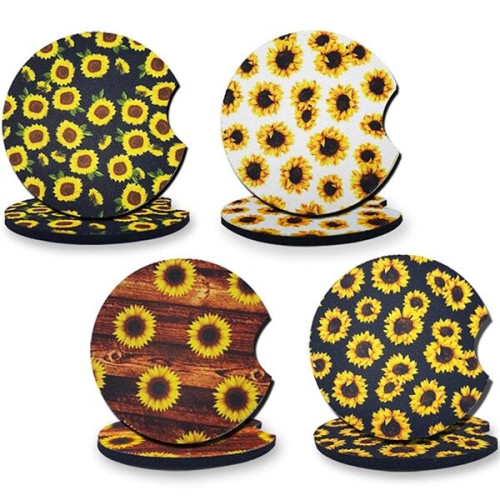 Neoprene car coaster