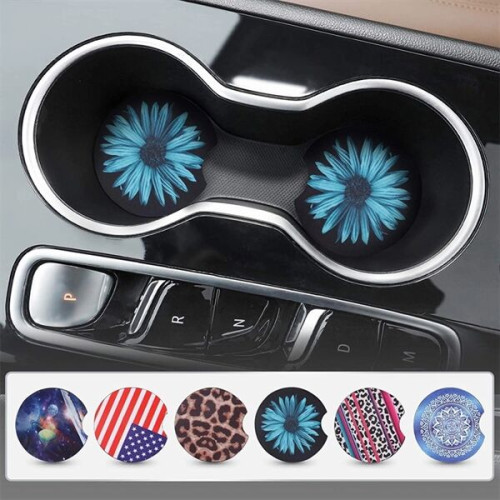 Neoprene car coaster