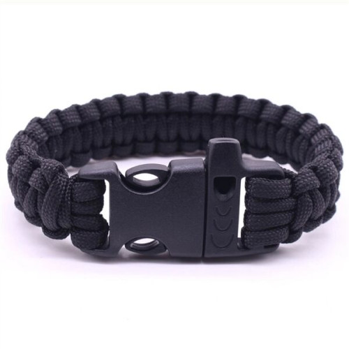 Paracord Survival Bracelet With Whistle