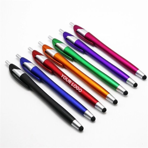 Retractable Stylus Ballpoint Pen