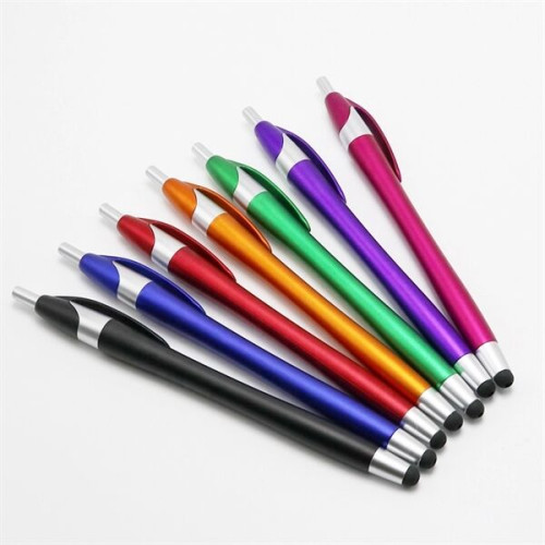 Retractable Stylus Ballpoint Pen
