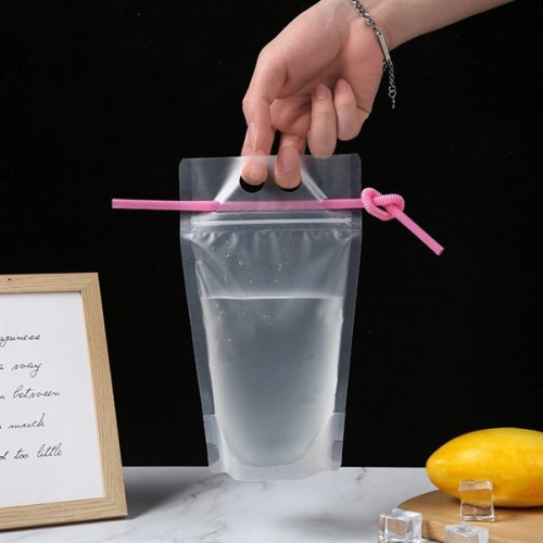 Clear Drink Pouch