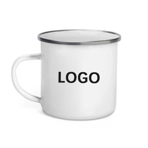 Full Custom 12oz Enamel Mug