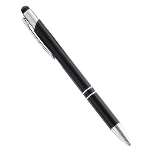 Metal Ballpoint Pen with Stylus Tip